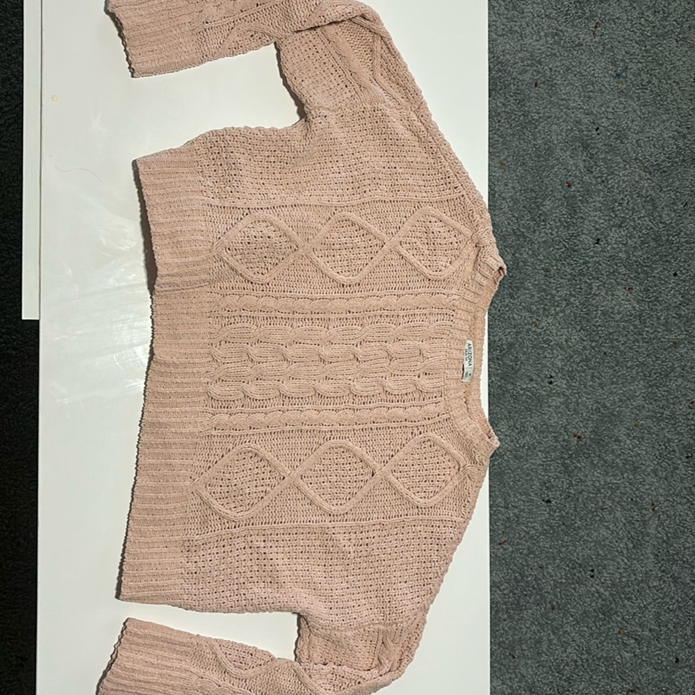 Cropped Arizona jean sweater